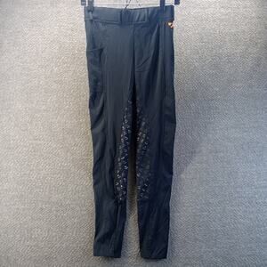 Aubrion Equestrian Riding Leggings Womens Small Black Horse Riding Pants
